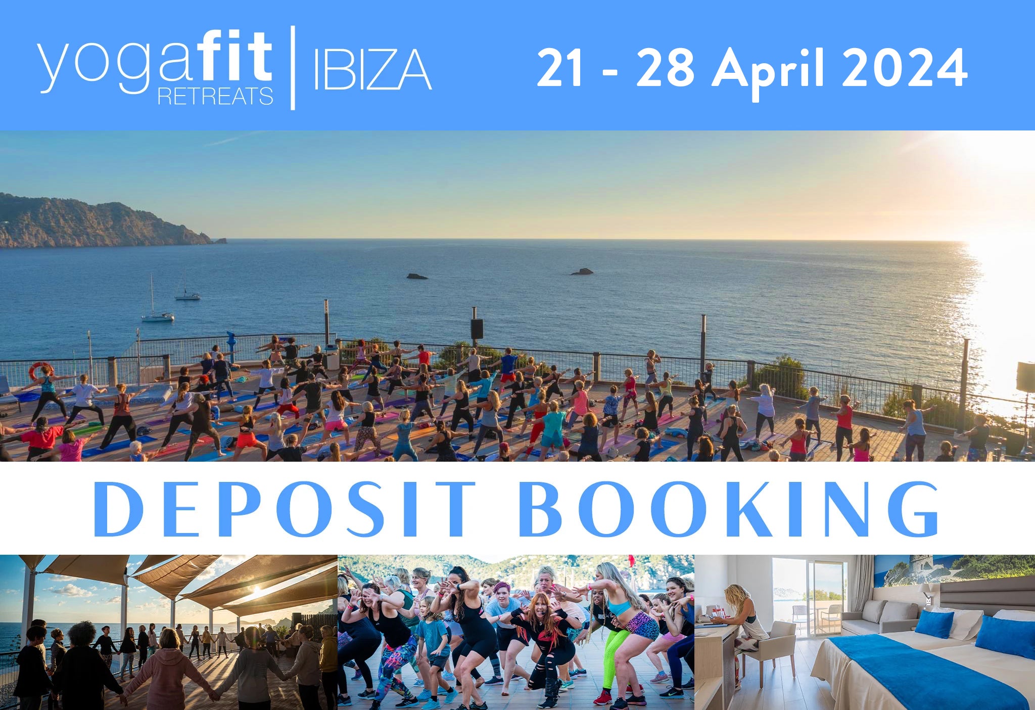 YogaFit Ibiza | 21-28 April 2024 DEPOSIT BOOKING